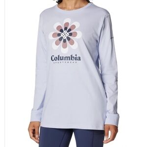 Columbia North Cascades Women's Long Sleeve T-Shirt - Floral Print, Size S
